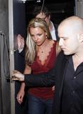 Britney Spears after hair salon B2V goes to et sushi in Bel Air
