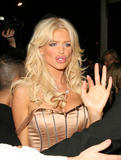 Victoria Silvstedt shows big cleavage at the Dolce nightclub in London