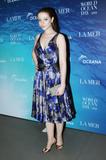 Michelle Trachtenberg looks gorgeous in low-cut dress showing some cleavage at La Mer and Oceana celebration for World Ocean Day 2008 in New York City